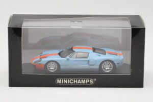 Ford GT Gulf Minichamps 1:43 400084202 Metall - pilt 4/4