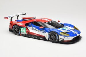 Ford GT GTE #68 D. Muller / J. Hand / S. Bourdais Chip Ganassi Racing LMGTE Pro 24 Hours of Le Mans 2016 Winner Minichamps 1: - pilt 4/6
