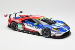 Ford GT GTE Chip Ganassi UK #66 O. Pla / S. Mucke / B. Johnson 24 Hours of Le Mans 2016 Minichamps 1:18 155168666 Metall - pilt 4/6