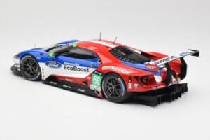 Ford GT GTE Chip Ganassi UK #66 O. Pla / S. Mucke / B. Johnson 24 Hours of Le Mans 2016 Minichamps 1:18 155168666 Metall - pilt 5/6