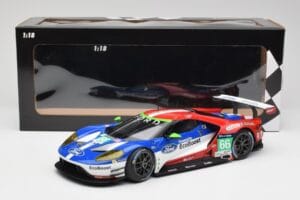 Ford GT GTE Chip Ganassi UK #66 O. Pla / S. Mucke / B. Johnson 24 Hours of Le Mans 2016 Minichamps 1:18 155168666 Metall - pilt 6/6