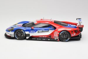 Ford GT #68 D. Muller / J. Hand / S. Bourdais LMGTE Pro Winner 24 Hours of Le Mans 2016 Minichamps 1:18 4012138143098 Metall - pilt 3/6