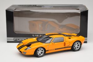 Ford GT Oranž Beanstalk Group 1:18 686500597 Metall - pilt 8/8