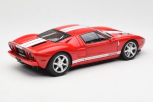 Ford GT Punane AUTOart 1:18 73021 Metall - pilt 3/8