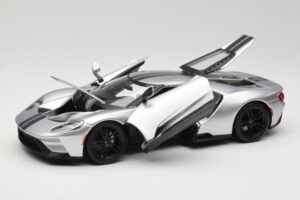 Ford GT Hõbedane Maisto 1:18 31384 Metall - pilt 2/8