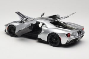 Ford GT Hõbedane Maisto 1:18 31384 Metall - pilt 5/8