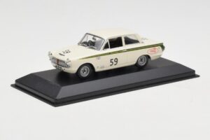 Ford Lotus Cortina Mk1 #59 J. Clark / R. Parsons Sebring 12 Hours 1964 Minichamps 1:43 400648259 Metall - pilt 2/4