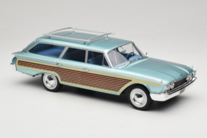 Ford Country Squire Sinine MCG 1:18 MCG18049 Metall - pilt 4/6