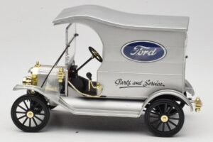 Ford Model T Delivery Truck Hõbedane Eagle Collectibles 1:18 430600 Metall - pilt 3/6