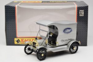 Ford Model T Delivery Truck Hõbedane Eagle Collectibles 1:18 430600 Metall - pilt 6/6