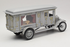Ford Model T Ornate Carved Hearse Precision Miniatures 1:18 PMSC-07G Metall - pilt 3/8