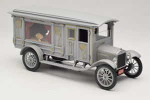Ford Model T Ornate Carved Hearse Precision Miniatures 1:18 PMSC-07G Metall - pilt 6/8