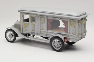 Ford Model T Ornate Carved Hearse Precision Miniatures 1:18 PMSC-07G Metall - pilt 7/8