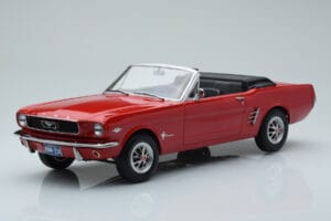 Ford Mustang Kabriolett Punane Norev 1:18 182810 Metall