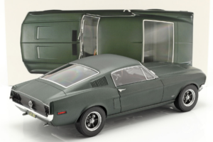 Ford Mustang Fastback Satin Green Metallic Norev 1:12 122702 Metall - pilt 4/5