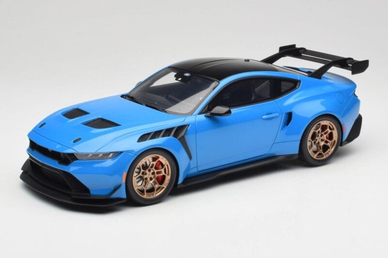 Ford Mustang GTD Antimatter Blue Metallic GT Spirit 1:18 GT473 Vaik