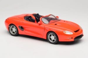 Ford Mustang Mach III Concept Oranž Maisto 1:18 50232 Metall - pilt 6/8
