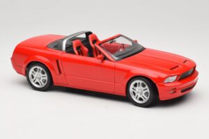 Ford Mustang S197 GT Kabriolett Punane Beanstalk Group 1:18 FOR10016R Metall - pilt 6/8