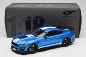 Ford Mustang Shelby GT500 S550 Sinine GT Spirit 1:18 GT268 Vaik - pilt 6/6