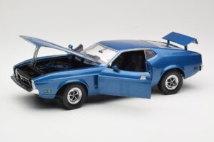 Ford Mustang SportsRoof Sinine Sun Star 1:18 3612 Metall - pilt 2/8