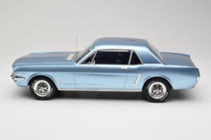 Ford Mustang V8 Hardtop Pony GT Silver Blue GT Spirit 1:12 G089 Vaik - pilt 3/6