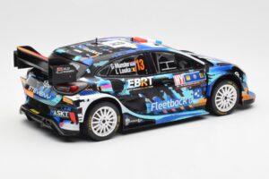Ford Puma Rally1 #13 G. Munster / L. Louka Rally Central Europe 2023 IXO 1:18 18RMC188 Metall - pilt 2/6