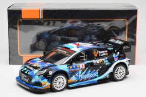 Ford Puma Rally1 #13 G. Munster / L. Louka Rally Central Europe 2023 IXO 1:18 18RMC188 Metall - pilt 6/6