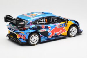 Ford Puma Rally1 #8 O. Tanak / M. Jarveoja 3rd Rally Central Europe 2023 IXO 1:18 18RMC187 Metall - pilt 2/6
