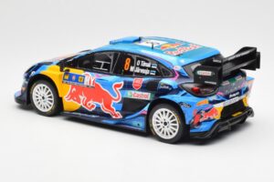 Ford Puma Rally1 #8 O. Tanak / M. Jarveoja 3rd Rally Central Europe 2023 IXO 1:18 18RMC187 Metall - pilt 5/6