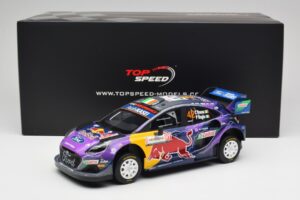 Ford Puma Rally1 #42 C. Breen / P. Nagle M-Sport Ford Rally Italia Sardegna 2022 TopSpeed 1:18 TS0491 Metall - pilt 6/6