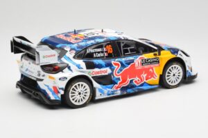 Ford Puma Rally1 WRC #16 A. Fourmaux / A. Coria Rally Monte Carlo 2024 IXO 1:18 18RMC198 Metall - pilt 2/6
