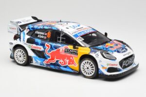 Ford Puma Rally1 WRC #16 A. Fourmaux / A. Coria Rally Monte Carlo 2024 IXO 1:18 18RMC198 Metall - pilt 4/6