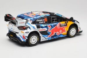 Ford Puma Rally1 WRC M-Sport #16 A. Fourmaux / A. Coria Safari Rally Kenya 2024 IXO 1:18 18RMC207 Metall - pilt 2/6