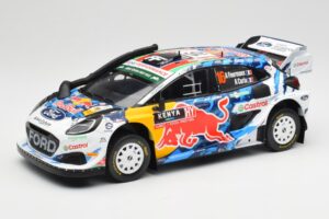 Ford Puma Rally1 WRC M-Sport #16 A. Fourmaux / A. Coria Safari Rally Kenya 2024 IXO 1:18 18RMC207 Metall