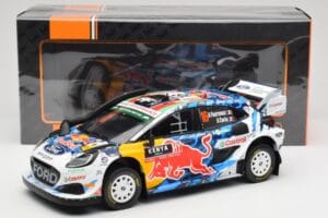 Ford Puma Rally1 WRC M-Sport #16 A. Fourmaux / A. Coria Safari Rally Kenya 2024 IXO 1:18 18RMC207 Metall - pilt 6/6
