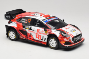 Ford Puma Rally1 WRC #22 M-Sport Ford World Rally Team M. Sesks / R. Francis Rally Poland 2024 IXO 1:18 18RMC215 Metall - pilt 4/6