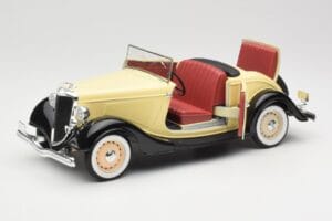 Ford Roadster Dearborn Yellow Solido 1:18 8008 Metall - pilt 2/8