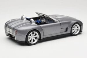 Shelby Cobra Kabriolett Grey Metallic Hot Wheels 1:18 G7220 Metall - pilt 3/8
