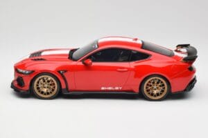 Ford Shelby Mustang Super Snake Punane GT Spirit 1:18 GT531 Vaik - pilt 3/6