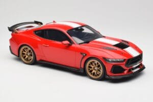 Ford Shelby Mustang Super Snake Punane GT Spirit 1:18 GT531 Vaik - pilt 4/6