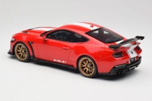Ford Shelby Mustang Super Snake Punane GT Spirit 1:18 GT531 Vaik - pilt 5/6
