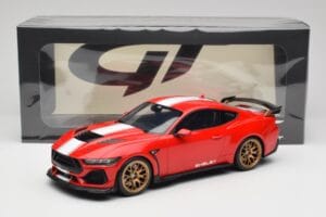 Ford Shelby Mustang Super Snake Punane GT Spirit 1:18 GT531 Vaik - pilt 6/6