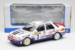 Ford Sierra RS Cosworth 4x4 #3 M. Biasion / T. Siviero Rally Monte Carlo 1992 MCG 1:18 MCG18355R Metall - pilt 6/6