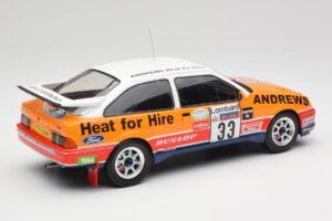 Ford Sierra RS Cosworth #33 R. Brookes RAC Rally 1989 IXO 1:18 18RMC115 Metall - pilt 2/6