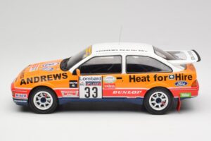 Ford Sierra RS Cosworth #33 R. Brookes RAC Rally 1989 IXO 1:18 18RMC115 Metall - pilt 3/6