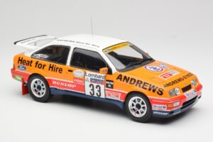 Ford Sierra RS Cosworth #33 R. Brookes RAC Rally 1989 IXO 1:18 18RMC115 Metall - pilt 4/6