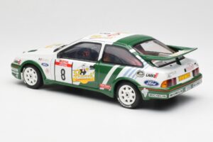 Ford Sierra RS Cosworth #8 D. Auriol / B. Occelli Rally Tour de Corse 1988 AUTOart 1:18 88812 Metall - pilt 7/8