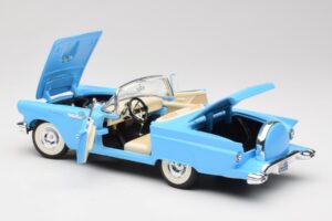 Ford Thunderbird Kabriolett Sinine Road Signature 1:18 92358 Metall - pilt 5/8