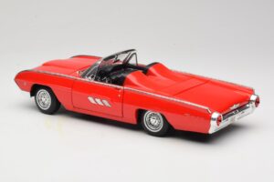 Ford Thunderbird Kabriolett Punane Anson 1:18 30334 Metall - pilt 7/8