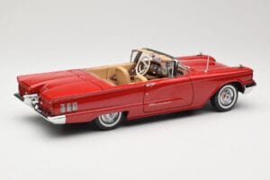 Ford Thunderbird Kabriolett Punane Sun Star 1:18 4311 Metall - pilt 3/8